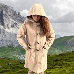 GAP Sherpa Hooded Toggle Parka SZ L! EUC!